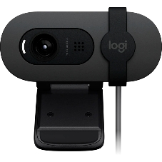 Веб-камера Logitech Webcam Brio 100, 1920x1080, GRAPHITE, защитная шторка