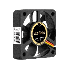 Вентилятор для корпуса ExeGate EX05010S3P-24 черный, 50 мм, 7200 об/мин, 39 дБ, 3 pin