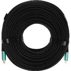 Кабель аудио-видео Cactus CS-HDMI-AOC-2.1-70 HDMI (m)/HDMI (m) 70м. позолоч.конт. черный
