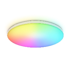 Умный светодиодный светильник FZ2001 WH белый IP54 20W 3000K-6500K+RGB Wi-Fi Алиса/Tuya/Smart Home/Alexa D300*55 (ПДУ ИК)