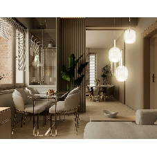 Подвесной светильник Ambrella light LH11151/3 BK/WH/CL черный/белый/прозрачный E27*3 max 60W D425*1500