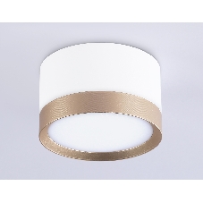 Светильник Ambrella light TN52355 WH/GD белый/золото GX53 max 12W D82*50