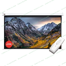 Экран 186x105см Motoscreen 16:9 настенно-потолочный(моторизованный) 84' Matt White (MW)
