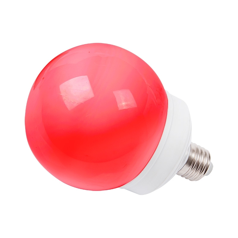 Лампа шар Neon-night e27 12 LED Ø100мм красная