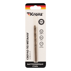 Сверло по металлу Kranz 4,5 мм 