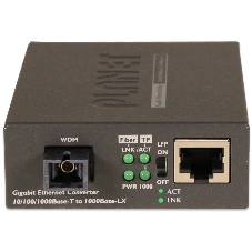GT-806B60 Медиаконвертер 10/100/1000Base-T to WDM Bi-directional Fiber Converter - 1550nm - 60KM GT-806B60 Медиаконвертер 10/100/1000Base-T to WDM Bi-directional Fiber Converter - 1550nm - 60KM