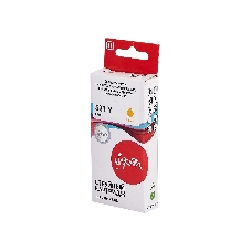 Картридж струйный Sakura 2936B004 (521 Y) для Canon, желтый, 8,4 мл., 530 к.
