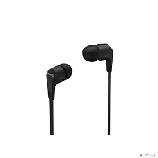 Гарнитура вкладыши Philips TAE1105BK/00 1.2м черный проводные в ушной раковине