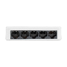 Коммутатор неуправляемый ExeGate EDES-1005C (5-портовый UTP 10/100Mbps, с функцией энергосбережения (Green Ethernet Technology), настольный)
