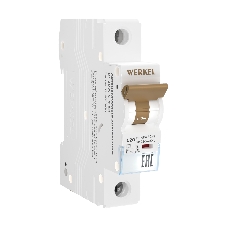Автоматический выключатель Werkel 1P 20 A C 6 кА W901P206