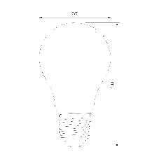 BLE2750 / Светодиодная лампа Classic LED D 20W 3300K E27 А65