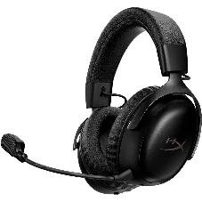 Гарнитура HyperX Cloud III S Wireless чёрный, беспроводная, радиоканал, до 120 ч, съёмный микрофон, совместимость с PS5