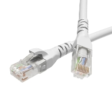 Патч-корд неэкранированный CAT5E U/UTP 4х2 LSZH белый 1.5м Патч-корд неэкранированный CAT5E U/UTP 4х2 LSZH белый 1.5м