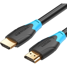 Кабель Vention HDMI High speed v2.0 with Ethernet 19M/19M - 1м Кабель Vention HDMI High speed v2.0 with Ethernet 19M/19M - 1м