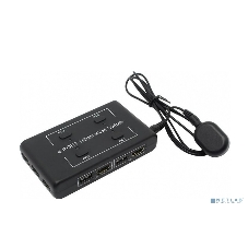 Переключатель KVM на 4 устройства ORIENT HS41, HDMI порты HDM + 2xUSB (клавиатура+мышь), поддержка 4K@30Hz, кнопка переключения на проводе 1.2 м, не требуется внешнее питание (31067)