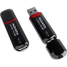 Флешка USB ADATA UV150 (AUV150-64G-RBK), 64Gb, USB 3.0, R/W 100/40, черный