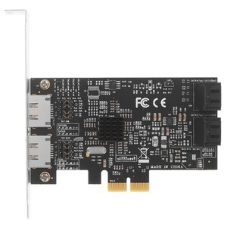 Контроллер ExeGate EXE-501 PCI-E 2.0, SATA3 6Gb/s, 2 int+2 ext (OEM)