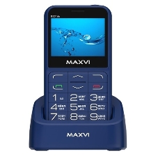 Мобильный телефон Maxvi B231ds синий