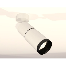 Комплект поворотного светильника Ambrella light XM6312011 SWH/PBK белый песок/черный полированный MR16 GU5.3 (A2202, C6301, A2061, C6312, N6131)