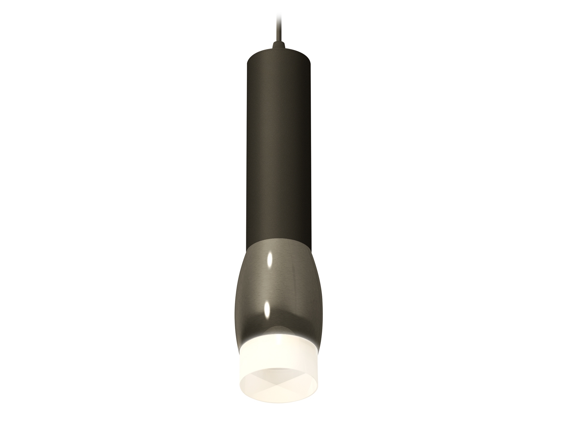 Светильник Ambrella Light XP1123004 DCH/SBK/FR черный хром/черный песок/белый матовый MR16 GU5.3