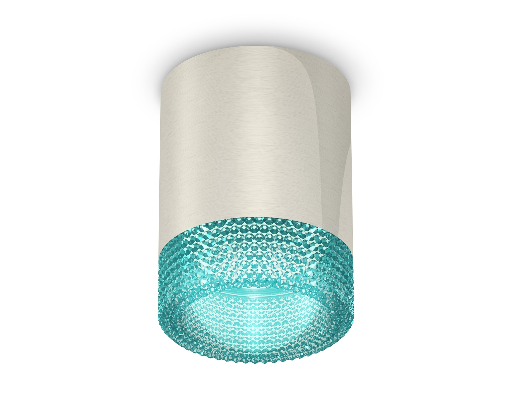 Светильник Ambrella Light XS6305011 PSL/BL серебро полированное/голубой MR16 GU5.3 (C6305, N6153)