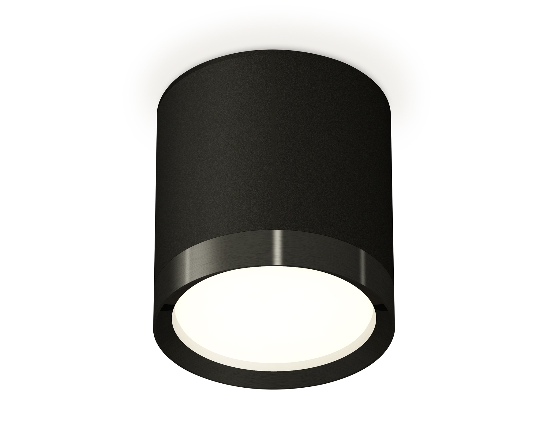 Светильник Ambrella Light XS8142002 SBK/PBK черный песок/черный полированный GX53 (C8142, N8113)