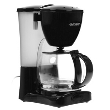 Кофеварка капельного типа Endever Costa-1044, мощность 800 Вт, -стальной/черный, объем 1,5л, LCD дисплей, по 4 шт/уп