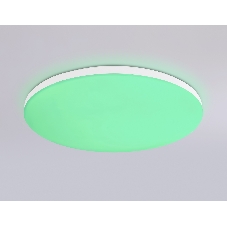 Умный светодиодный светильник FZ2001 WH белый IP54 20W 3000K-6500K+RGB Wi-Fi Алиса/Tuya/Smart Home/Alexa D300*55 (ПДУ ИК)