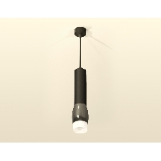 Светильник Ambrella Light XP1123004 DCH/SBK/FR черный хром/черный песок/белый матовый MR16 GU5.3