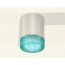 Светильник Ambrella Light XS6305011 PSL/BL серебро полированное/голубой MR16 GU5.3 (C6305, N6153)