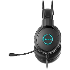 Гарнитура A4Tech Fstyler FH300U чёрный, проводная, USB, подсветка