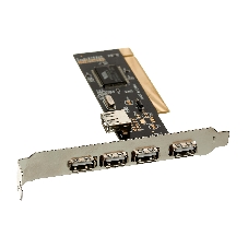 Контроллер ExeGate EXE-352 PCI, 4хUSB 2.0 ext + 1хUSB 2.0 int (OEM) EX281227RUS