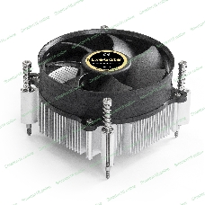 Кулер для процессора ExeGate ETA-20.PWM.V1700 серебристый, 90 мм, алюминий, 2600 об/мин, 23.5 дБ, 4 pin, 90 Вт, 60 мм