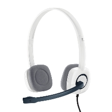 Гарнитура Logitech H150 белый, проводная, 3.5 мм