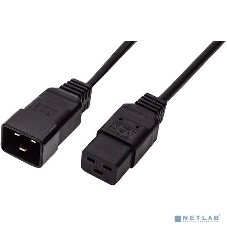 Кабель питания Filum С19-C20, 3х1.5мм, 220В, 16A, чёрный, 5м (FL-PC16-C19-C20-5M)
