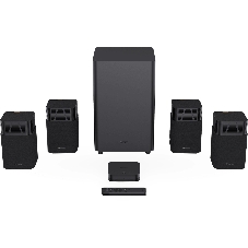 Саундбар Hisense HT SATURN 4.1.2 720Вт+240Вт черный