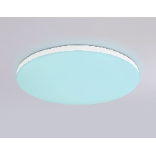 Умный светодиодный светильник FZ2001 WH белый IP54 20W 3000K-6500K+RGB Wi-Fi Алиса/Tuya/Smart Home/Alexa D300*55 (ПДУ ИК)