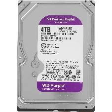 Жесткий диск Western Digital 4TB 5400 Purple Pro Surveillance, Cache 128MB