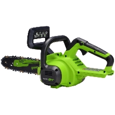 Цепная пила Greenworks G24CS25 аккум. 600Вт 0.8л.с. дл.шины:10