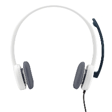 Гарнитура Logitech H150 белый, проводная, 3.5 мм