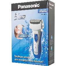 Электробритва Panasonic Электробритва Panasonic/ Сеточная система, влажное бритье: есть, дисплей: нет, 10000 об/мин