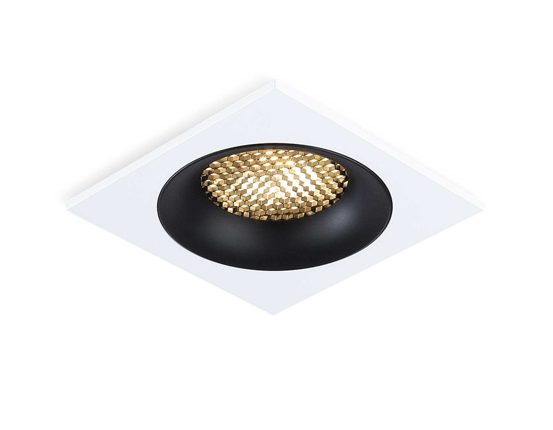 Светильник встраиваемый Ambrella light TN102727 WH/BK белый/черный GU5.3 92*92*23