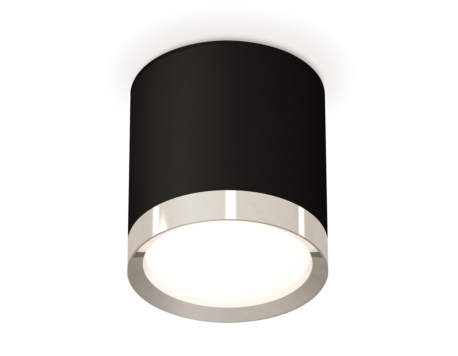 Светильник Ambrella Light XS8142003 SBK/PSL черный песок/серебро полированное GX53 (C8142, N8118)