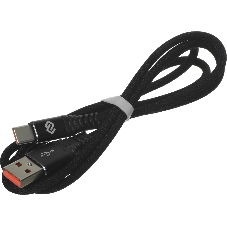 Кабель Digma DG-USBA-С-1M-27W USB (m)-USB Type-C (m) 1м черный