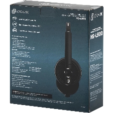 Наушники с микрофоном Oklick/Оклик HS-L900 черный 1.8м накладные оголовье
