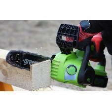 Цепная пила Greenworks G24CS25 аккум. 600Вт 0.8л.с. дл.шины:10